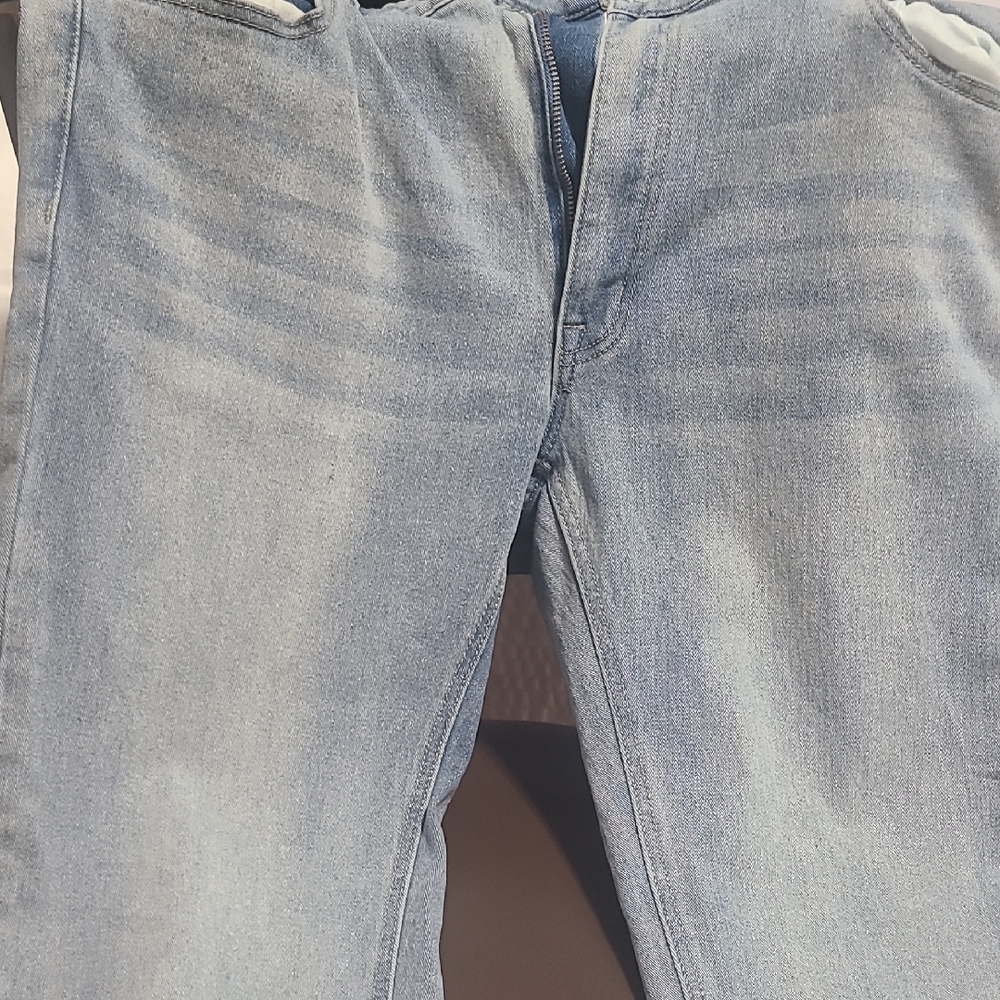 Wesc Light Blue Straight Men Jeans